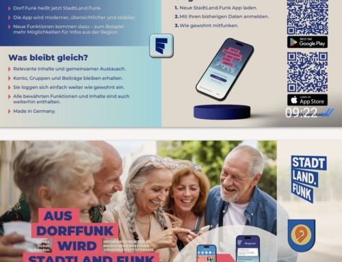 „StadtLand.Funk“ löst „DorfFunk“ ab